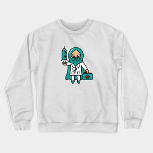 doctor girl Crewneck Sweatshirt